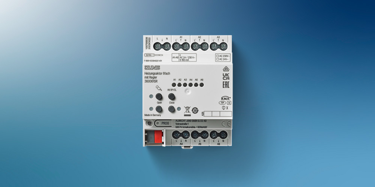 KNX Heizungsaktor 6-fach bei Elektrotechnik Philipp Degenmeier in Sinning