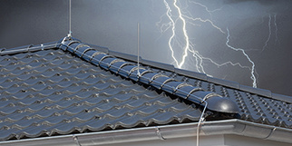 Äußerer Blitzschutz bei Elektrotechnik Philipp Degenmeier in Sinning