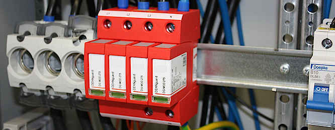 Über­spannungs­schutz bei Elektrotechnik Philipp Degenmeier in Sinning